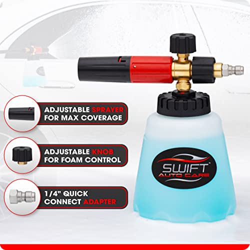 Swift Premium Foam Cannon for Pressure Washer