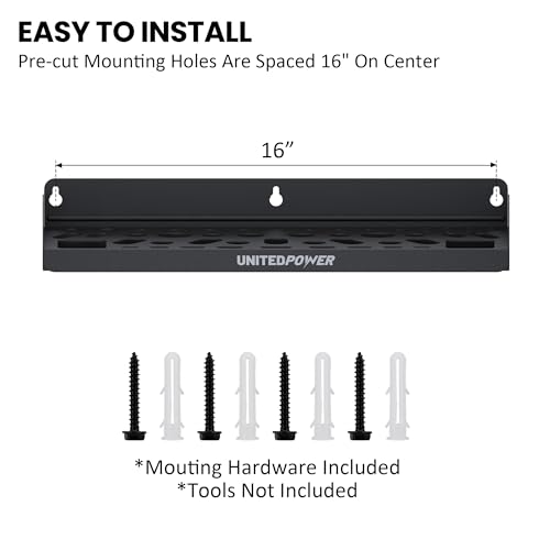 Wall Mount Tool Storage Rack
