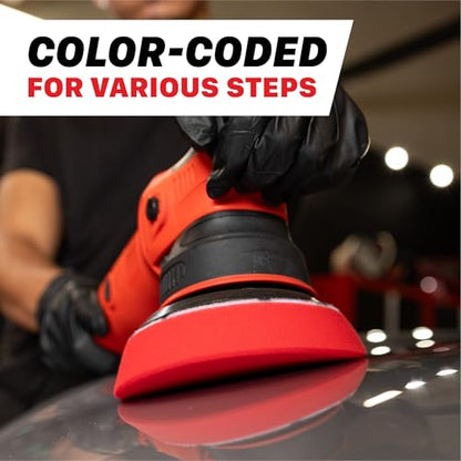 M21 Pro Dual Action Polisher & Foam Pads Kit