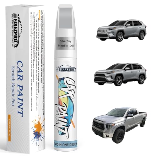 1D6 Silver Sky Metallic Car Touch Up Paint for Toyota