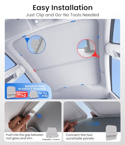 Tesla Model Y Sunshade Roof for 2020