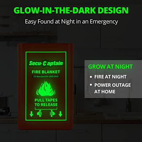 Emergency Fire Blanket for Home and Kitchen