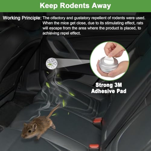 4 Pack Rodent Repellent for Car Engines (8.47 Ounce)