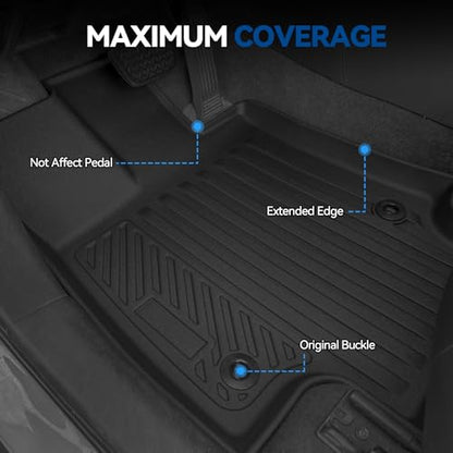 Custom Fit Floor Mats for Kia Sorento Hybrid 7 Seats 2021