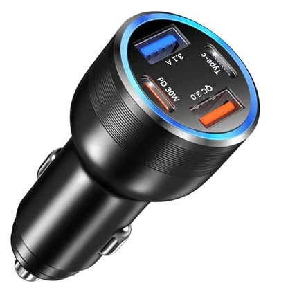 65W USB C Car Charger