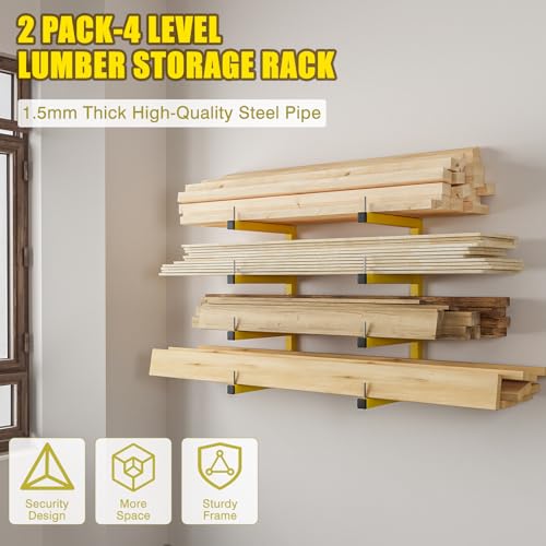2 Pack Lumber Storage Rack (2 Count)