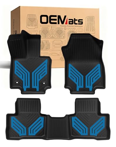 Premium Color TPE Floor Mats Custom Fit for Toyota RAV4 2019