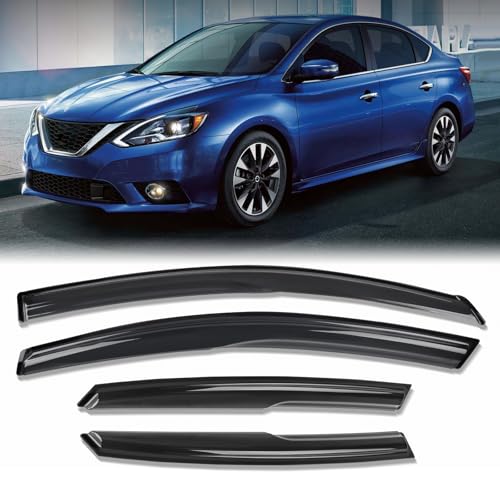 Rain Guards for Car Windows (4 Count)