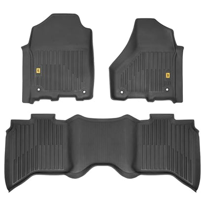 JustFit™ 3D Custom Fit Floor Mats for Dodge Ram 1500 Crew Cab 2009