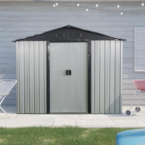 4x8 FT Outdoor Storage Shed