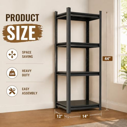 Garage Shelving 2000 LBS Adjustable Metal Storage Shelves