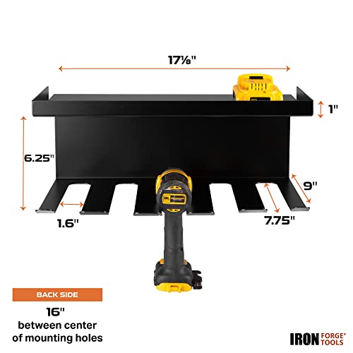 Metal Power Drill Organizer for Garage