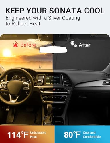 Custom Fit Car Windshield Sun Shade for 2015