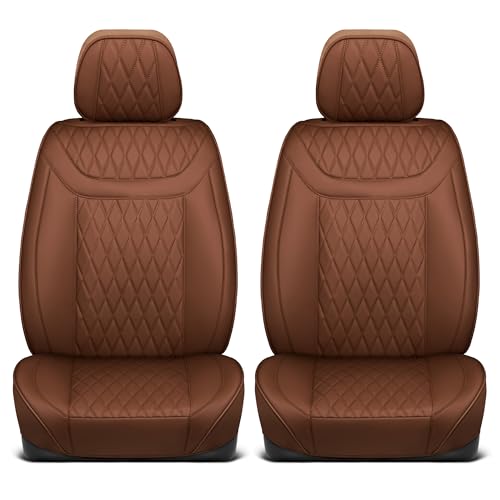 Curated Teracotta Leather Seat Covers for Cars & SUVs