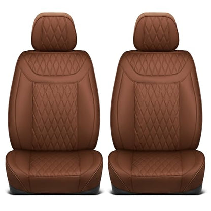 Curated Teracotta Leather Seat Covers for Cars & SUVs