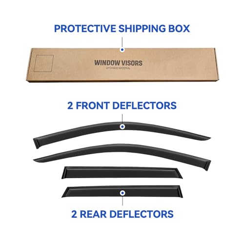 Window Visors Rain Guards for 2011
