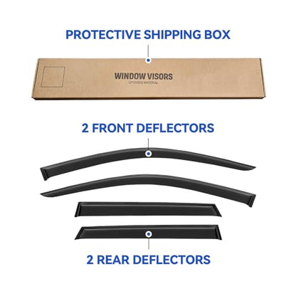 Window Visors Rain Guards for 2011