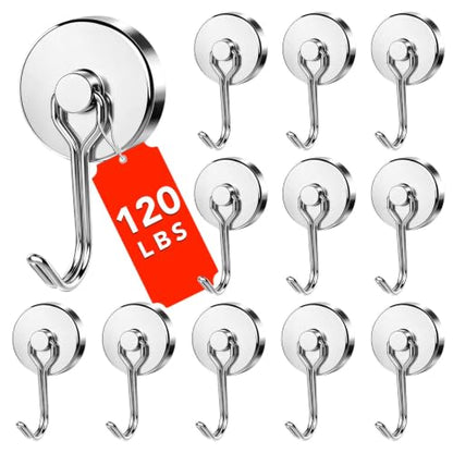 Magnetic Hooks (12 Count)