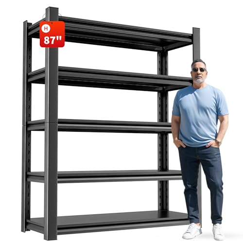 5 Tier Heavy Duty Steel Garage Shelving Unit