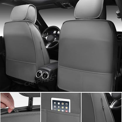 Nappa Leather Car Seat Covers Full Set