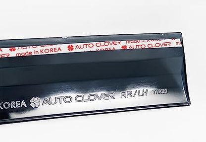 AUTOCLOVER Smoked Window Visor Sun Rain Vent Guard 4p for 2024 Trax