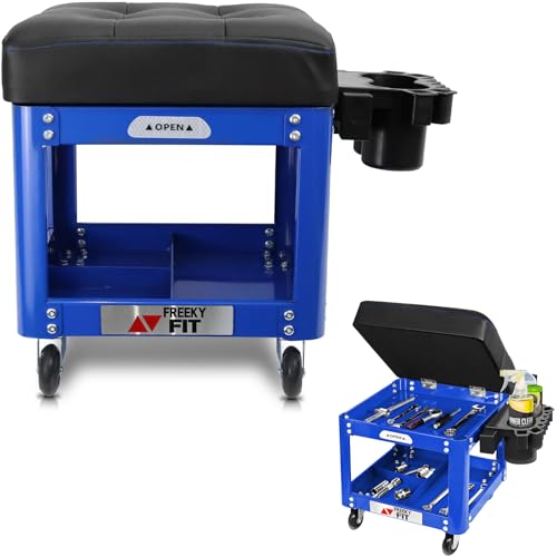 Rolling Creeper Garage Shop Seat for Men