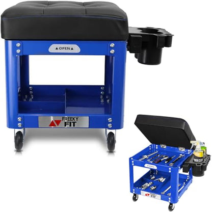 Rolling Creeper Garage Shop Seat for Men