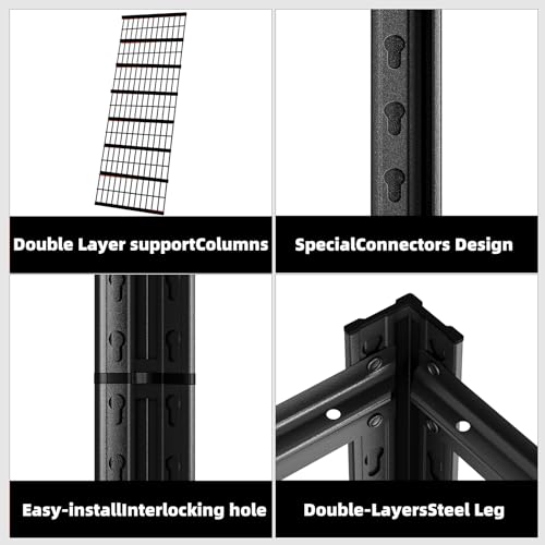 6 Tier Heavy Duty Garage Shelving