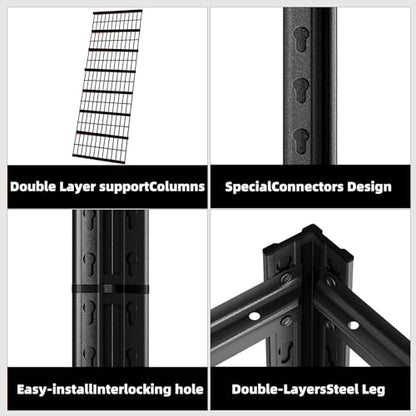 5 Tier Heavy Duty Garage Shelving