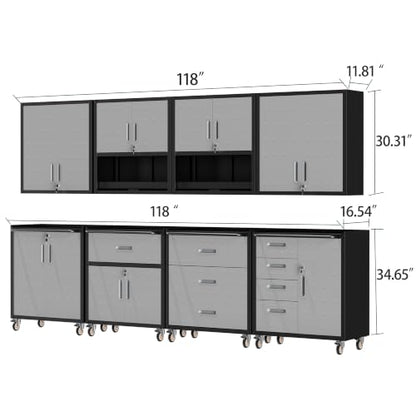 Garage Storage Cabinet System