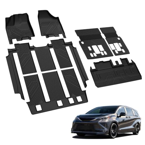 Floor Mats for Toyota Sienna 7 Seat 2013