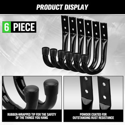Heavy Duty Garage Storage Hooks