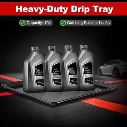 6Pcs Extra Large Car Oil Drip Pan