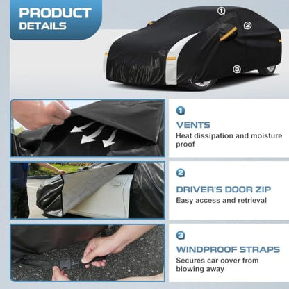 10 Layers Car Cover Custom Fit for Chevrolet Camaro 1966