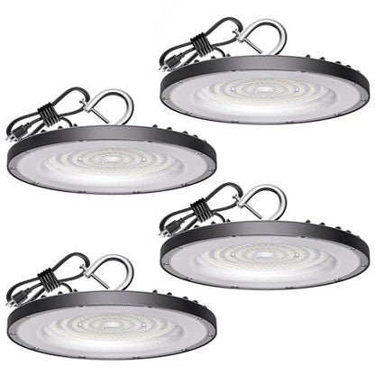 4 Pack UFO LED High Bay Light 200W (4 Count)