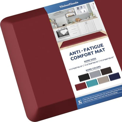 0.8" Thick Kitchen Mat Cushioned Anti Fatigue Rug Comfort Floor Mats
