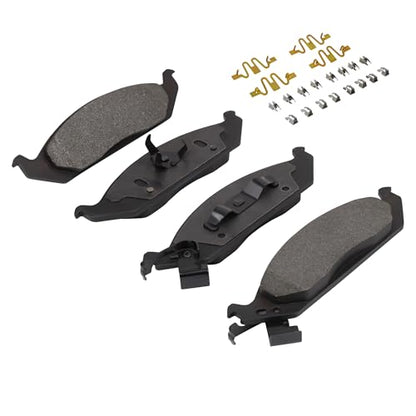 Front Semi Metallic Brake Pads