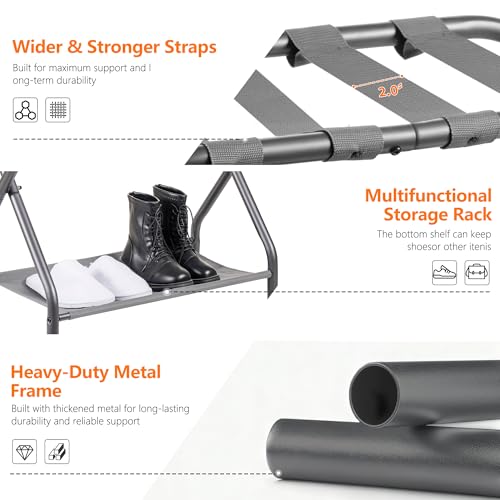 Luggage Rack for Guest Room (2 Count)