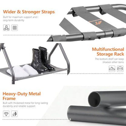 Luggage Rack for Guest Room (2 Count)