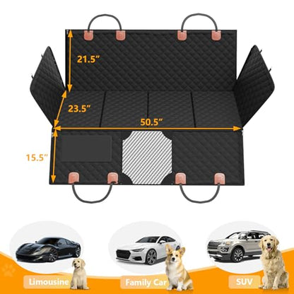 Dog Car Seat Cover for Back Seat
