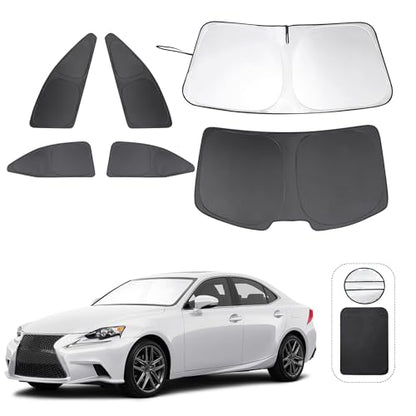 Window Shades 6PCS for Lexus is Sedan (6 Count)