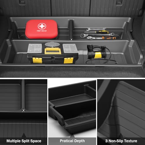 Hidden Trunk Organizer Tray for Tesla Model Y 2019