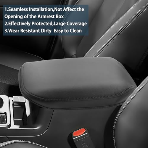 2026 Outback Armrest Cover for 2026 Subaru Outback Accessories Center Console Cover Soft Comfy Armrest Lid Cover Compatible with 2026 Subaru Outback All Trims