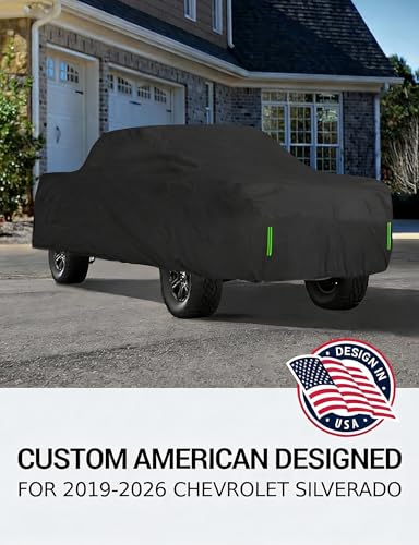 for 2019 2026 Chevrolet Silverado 1500 Car Cover Waterproof Outdoor