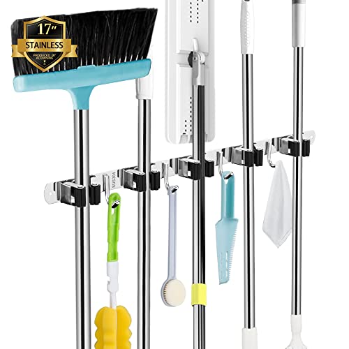 Broom Holder Wall Mount