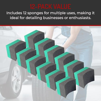 Tire Dressing Applicator 12 Pack (12 Count)