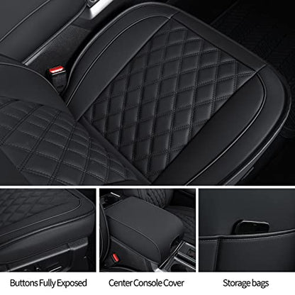 F150 Faux Leather Seat Covers Fit for 2015 (2 Count)