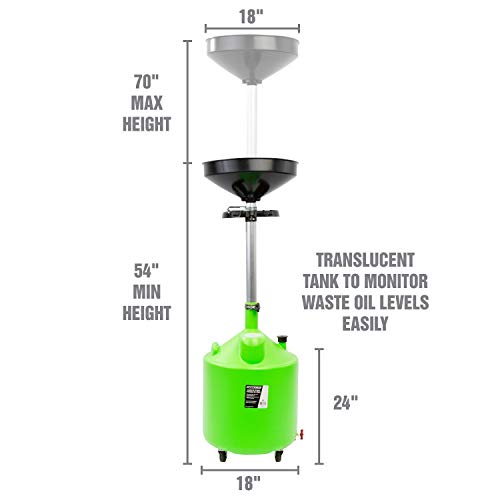 18 Gallon Oil Drain Container