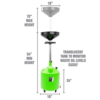 18 Gallon Oil Drain Container
