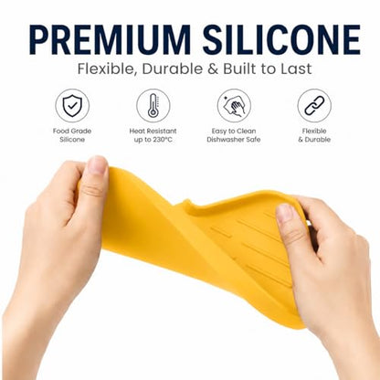 Silicone Soap Dish with Drain Spout